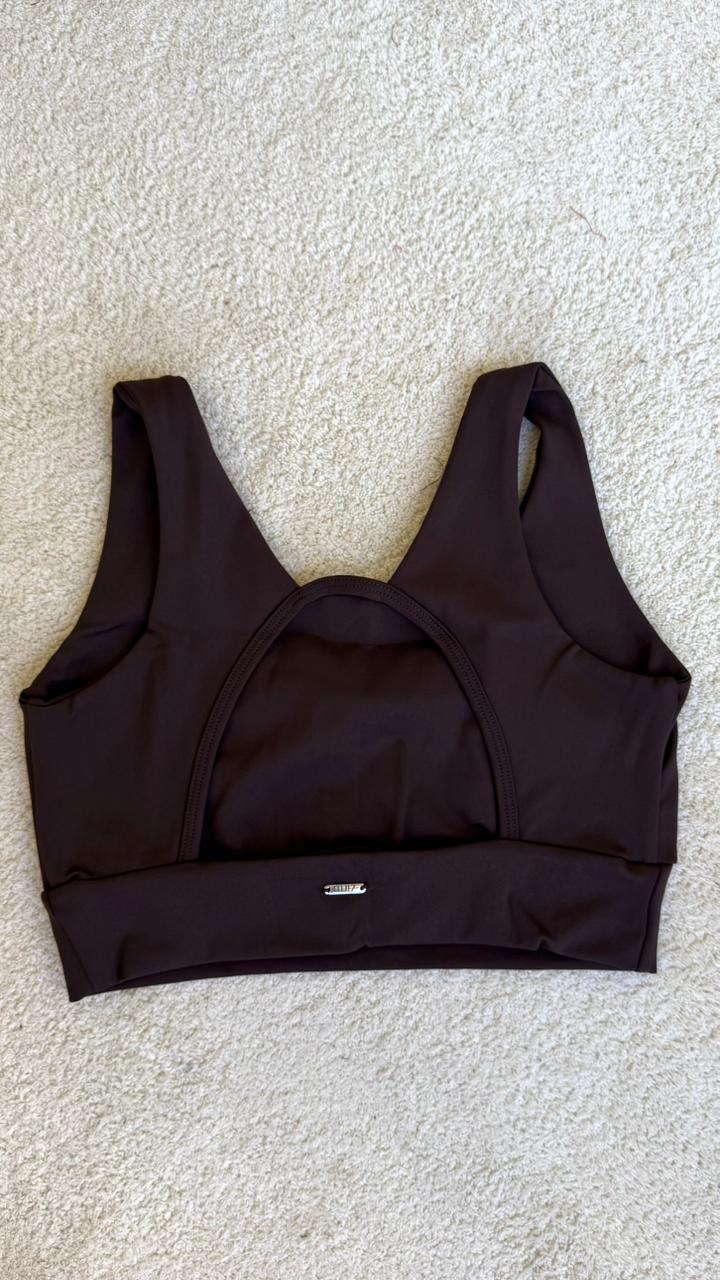 Top Equilíbrio - Marrom