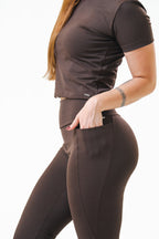 Legging Ritmo - Marrom