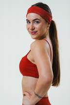 Top de academia vermelho