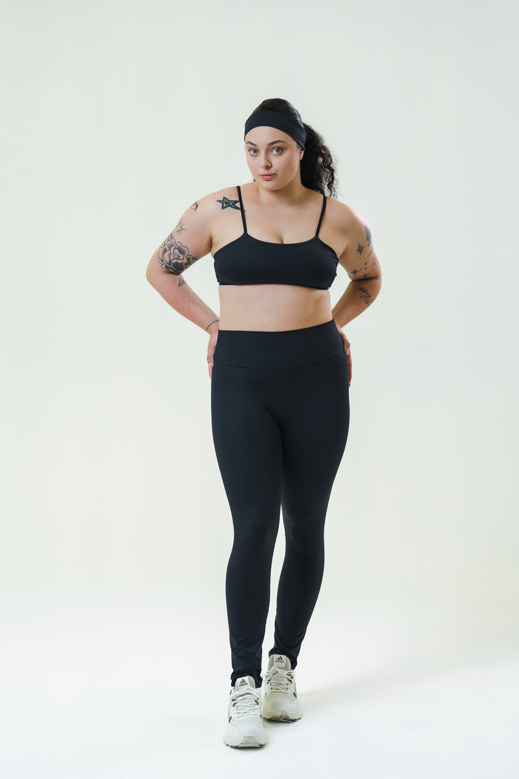 Legging preta lisa