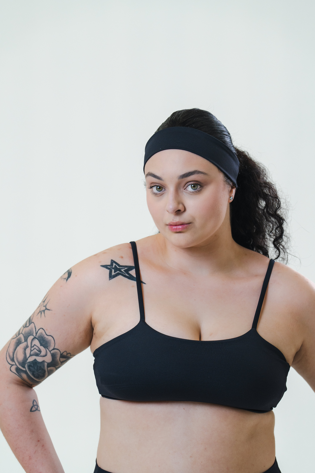 Top de academia preto