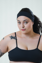 Top de academia preto