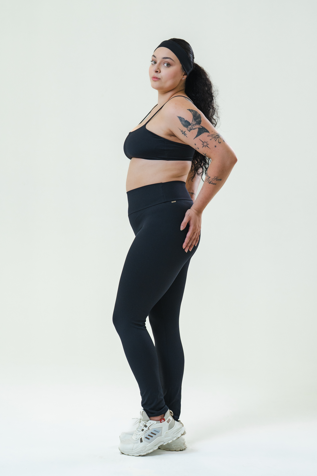 Legging preta lisa
