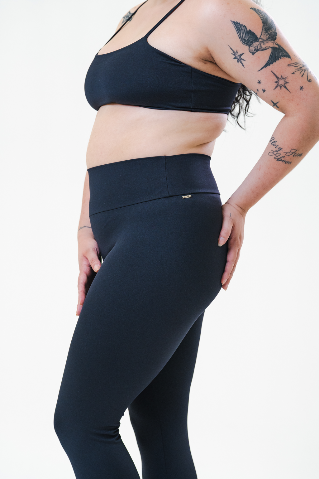 Legging preta lisa