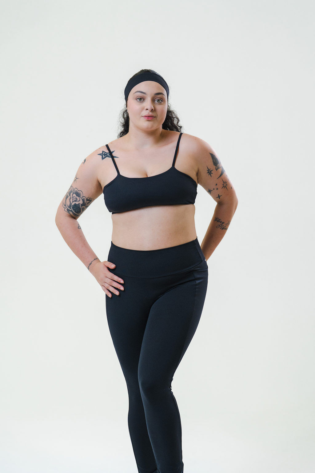 Legging recorte preto