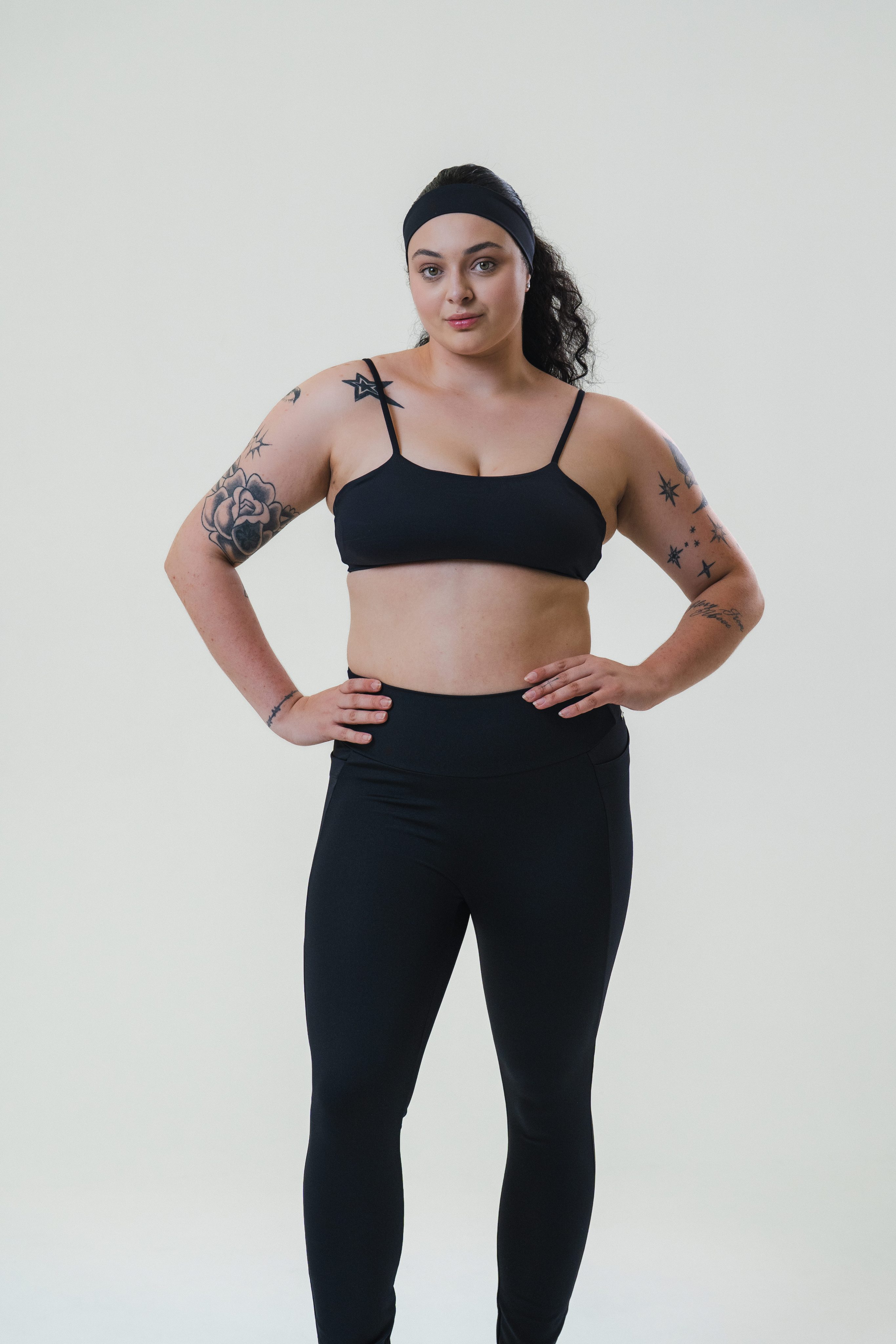 Legging recorte preto