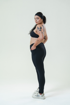 Legging recorte preto