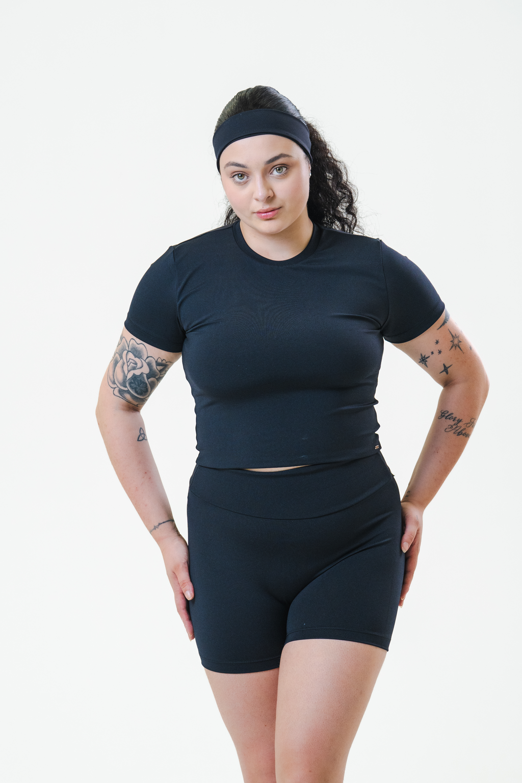 Shorts de academia preto