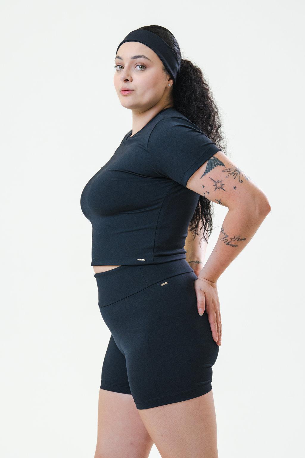 Shorts de academia preto