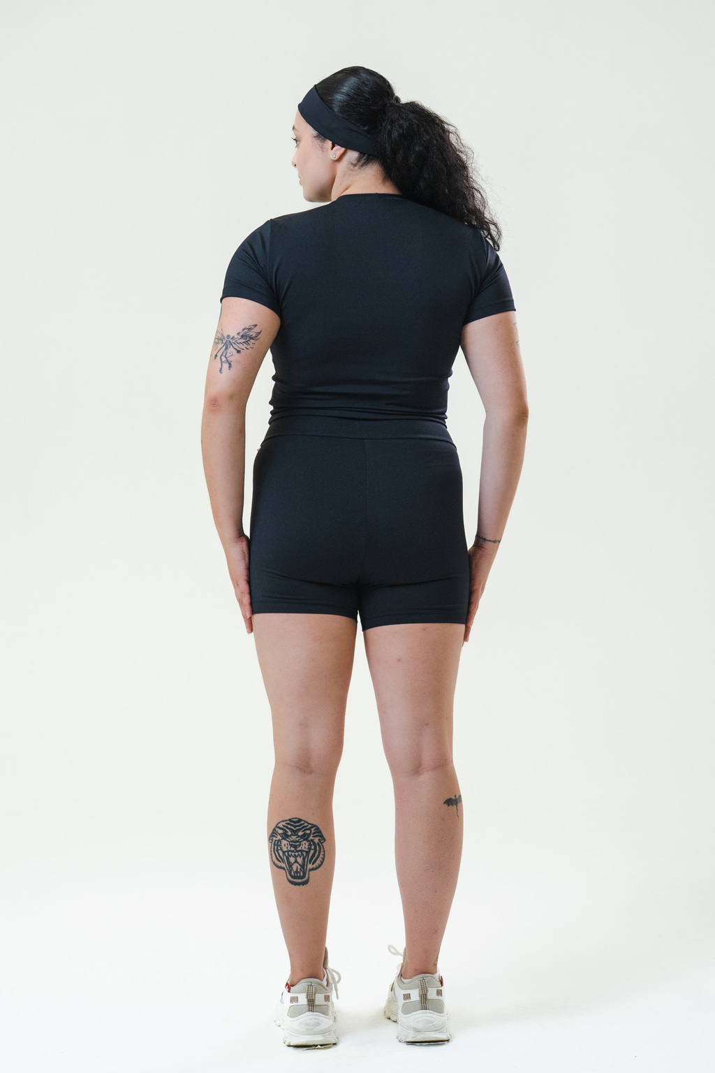 Shorts de academia preto