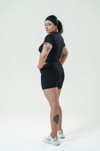 Shorts de academia preto