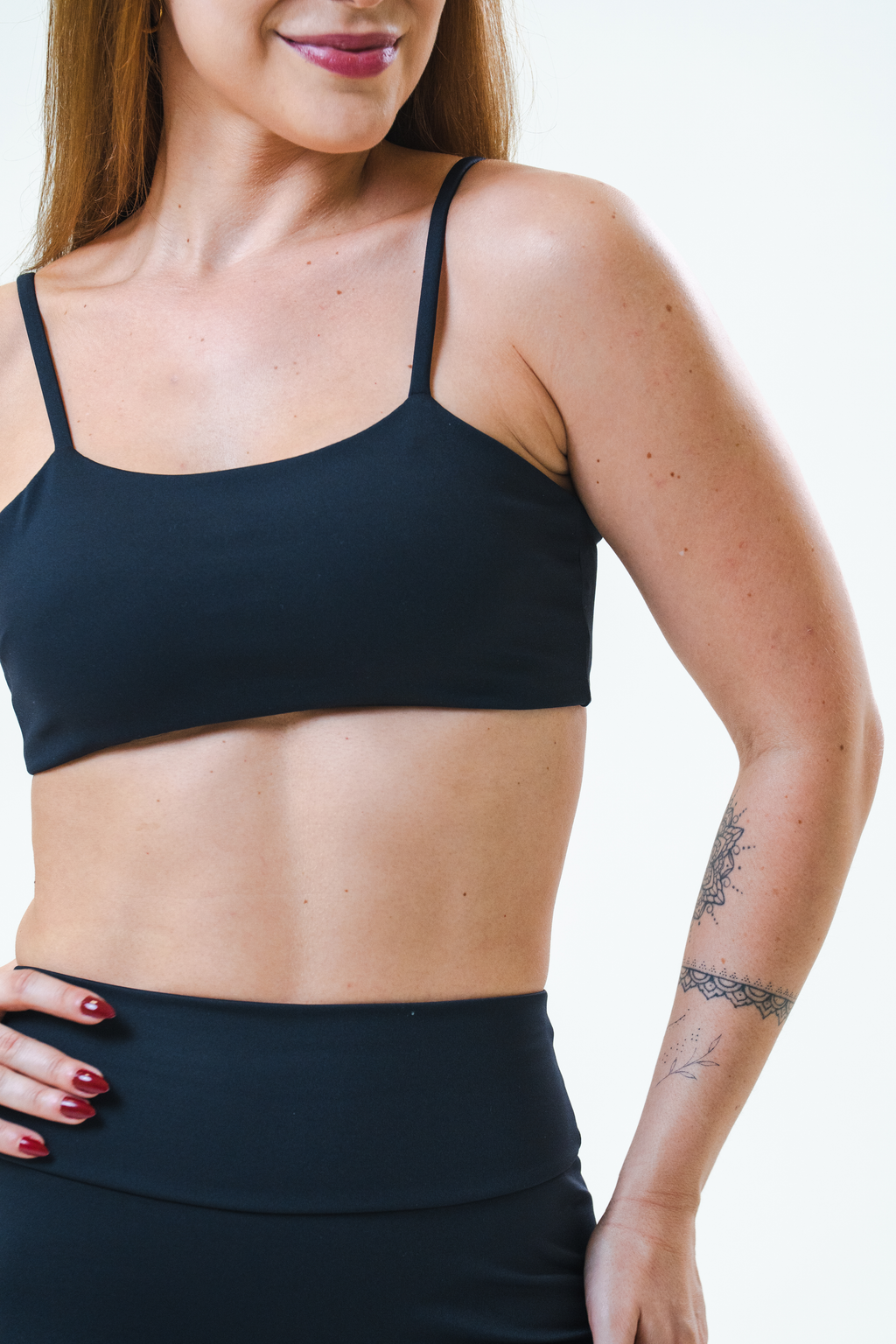 Top de academia preto