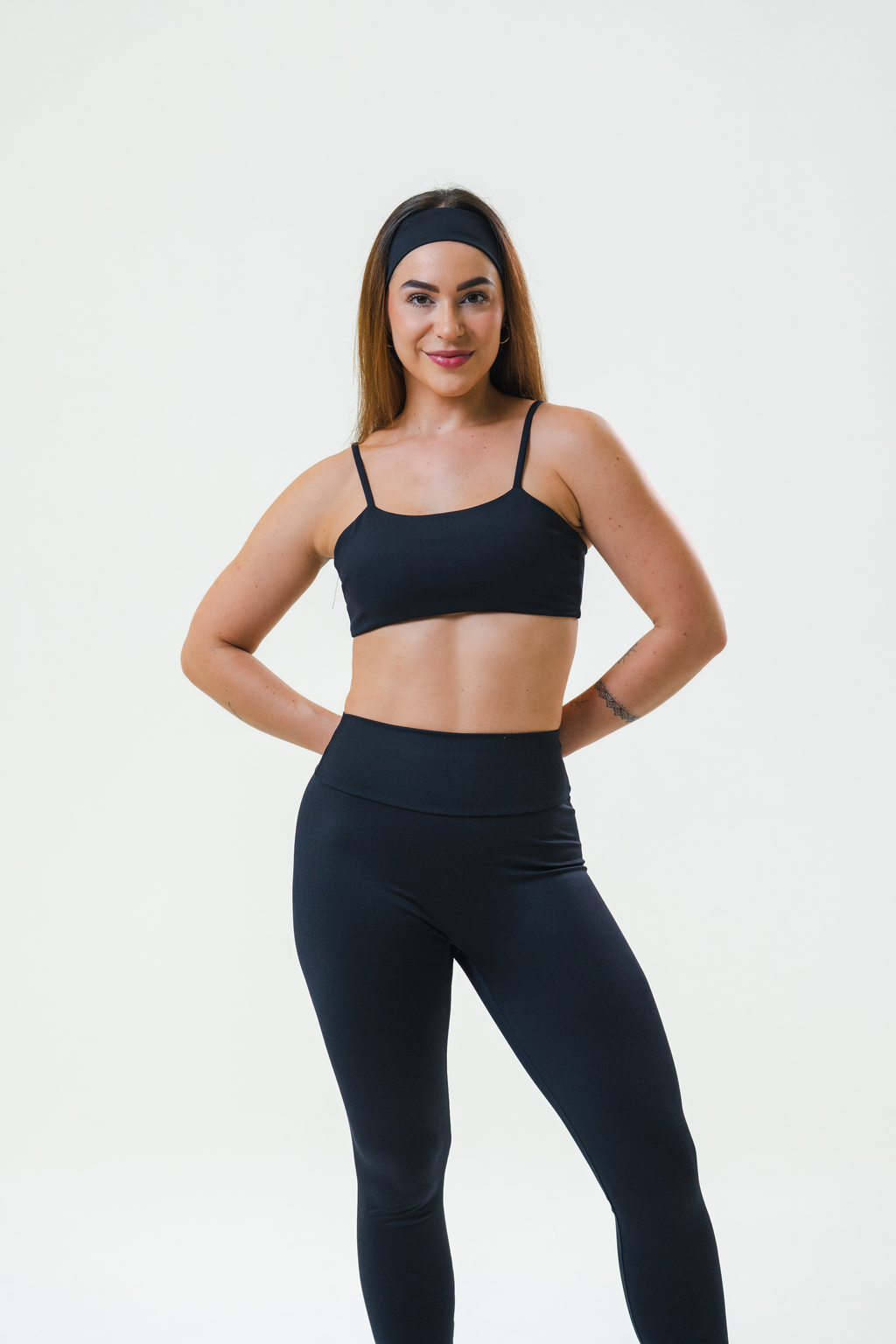 Legging preta lisa