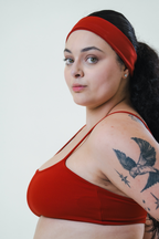 Top de academia vermelho