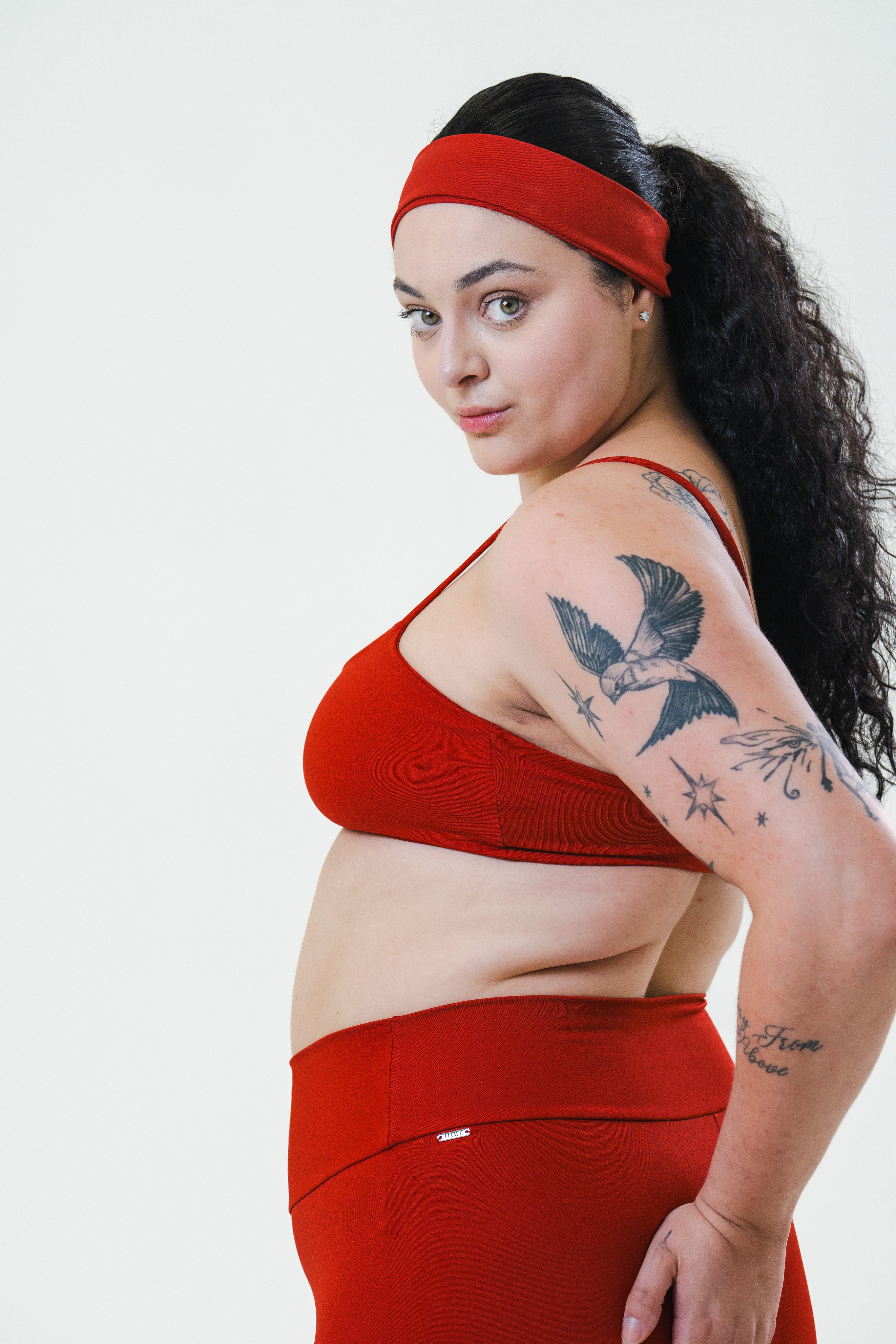 Top de academia vermelho