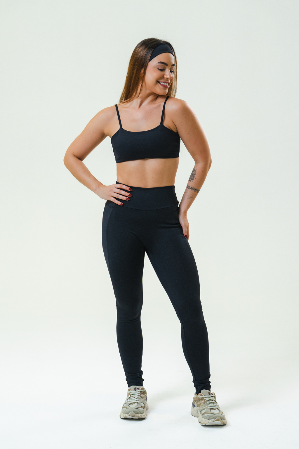 Legging recorte preto