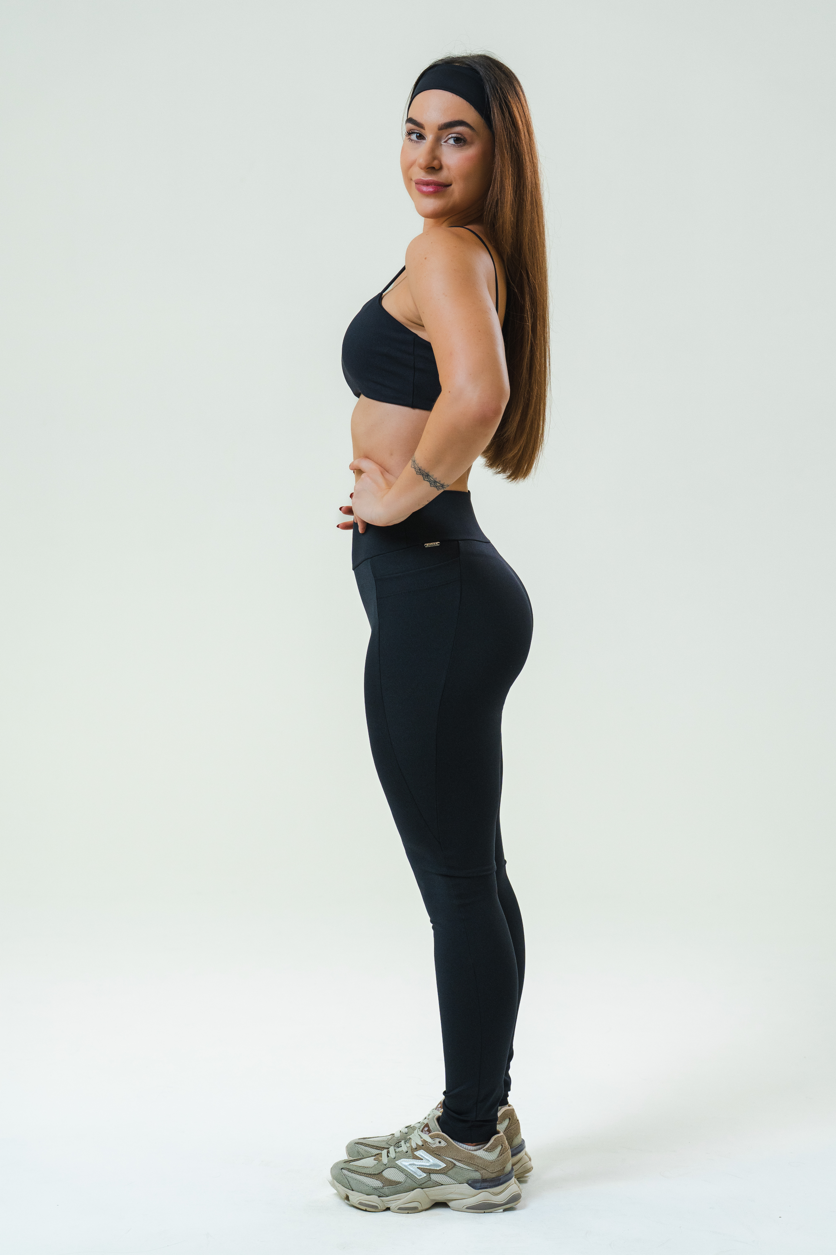 Legging recorte preto