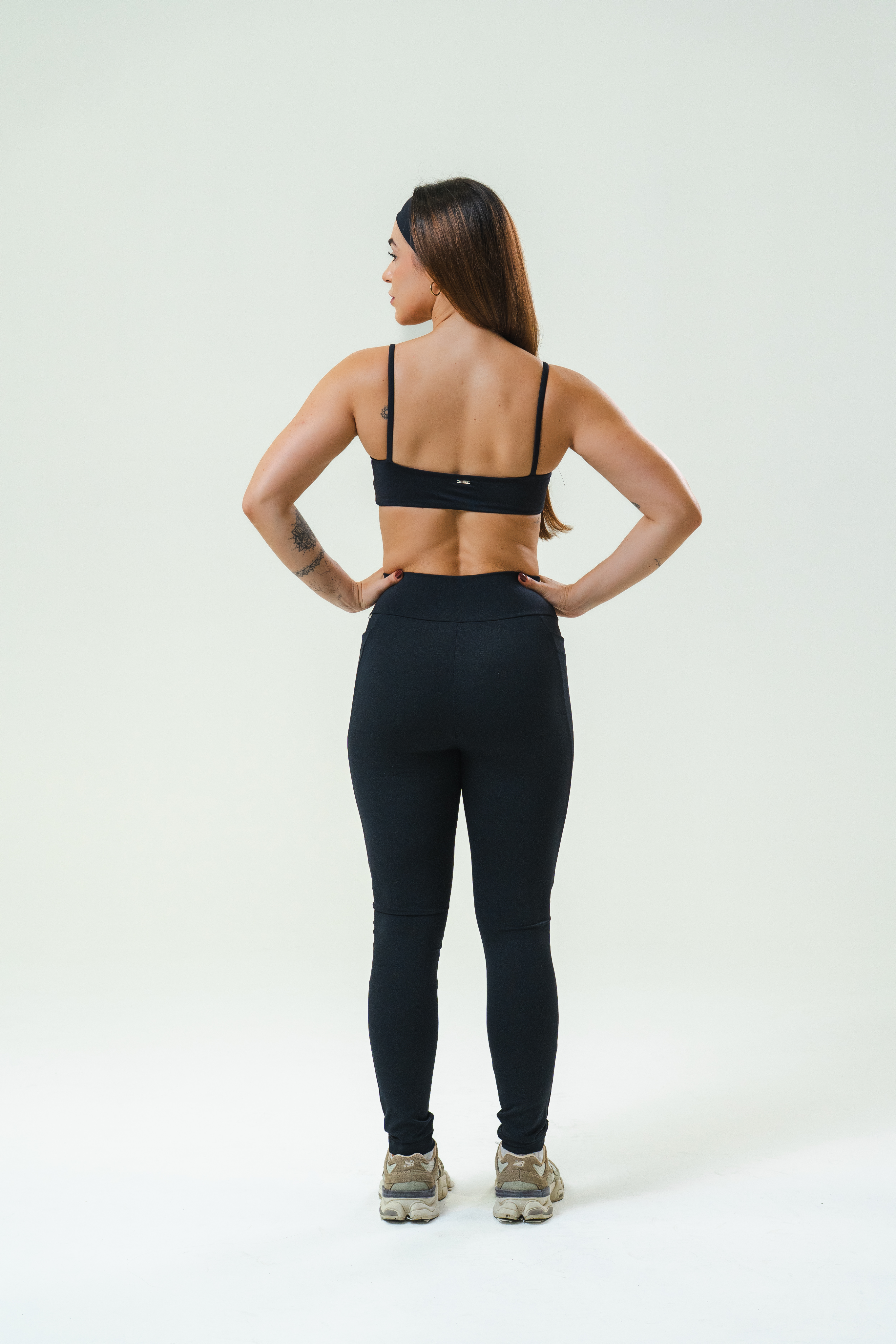 Legging recorte preto