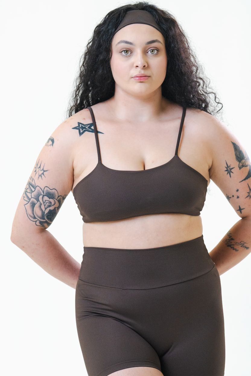 Short Leveza - Marrom