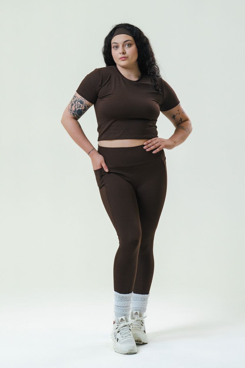 Legging Ritmo - Marrom