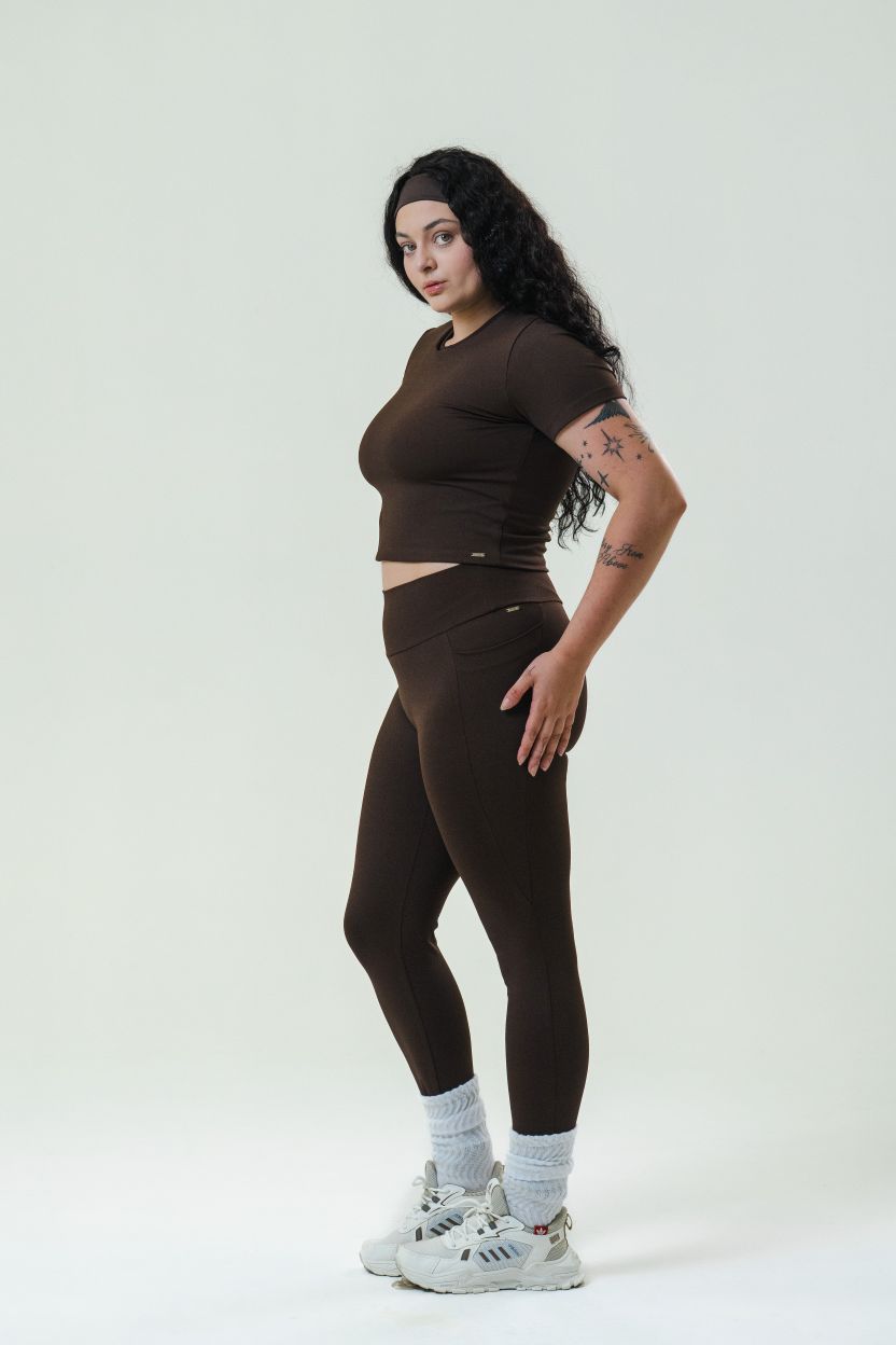 Legging Ritmo - Marrom