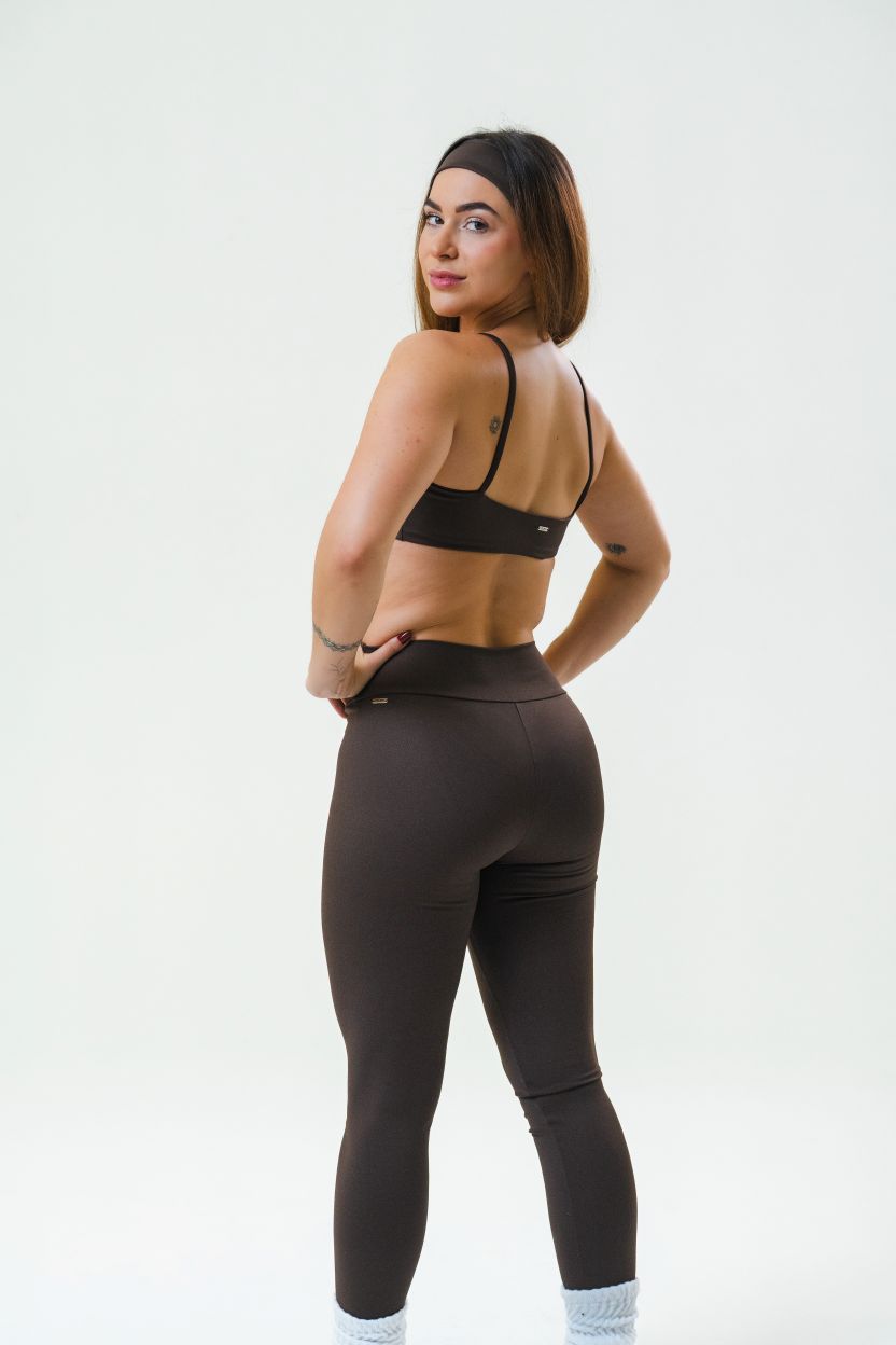 Legging Essência - Marrom