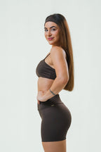 Short Leveza - Marrom