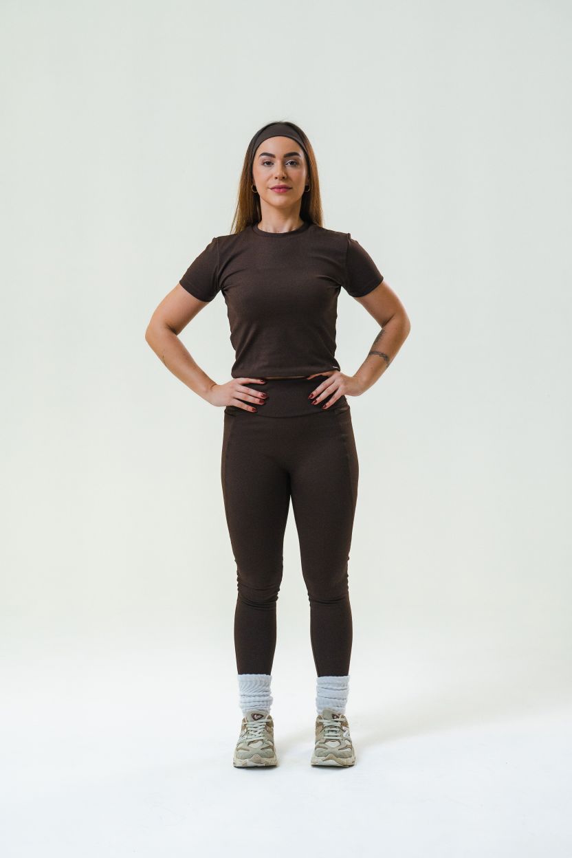 Legging Ritmo - Marrom